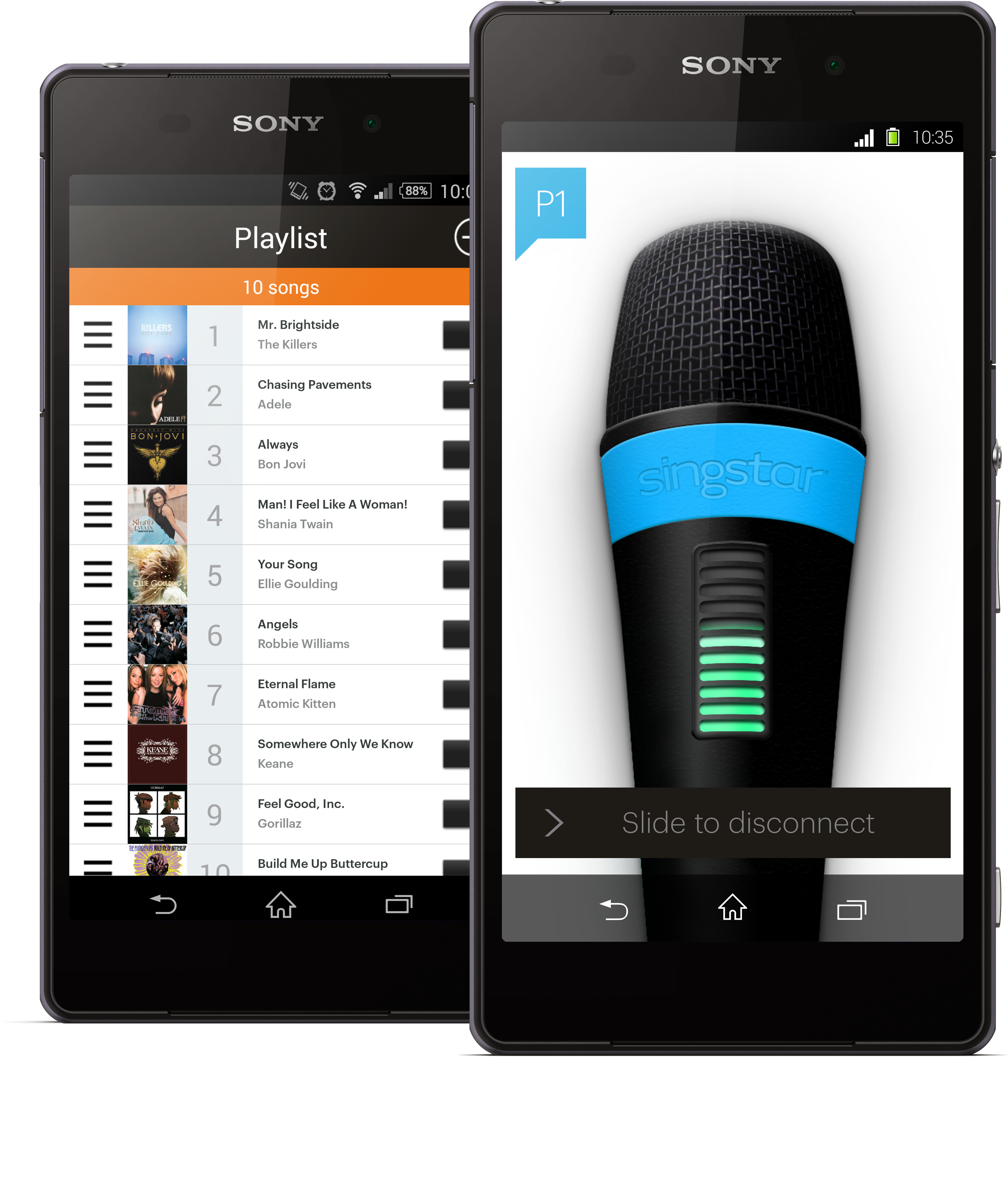 Z2 Blue Mic And Playlist Overlap (10011x7000), Png Download