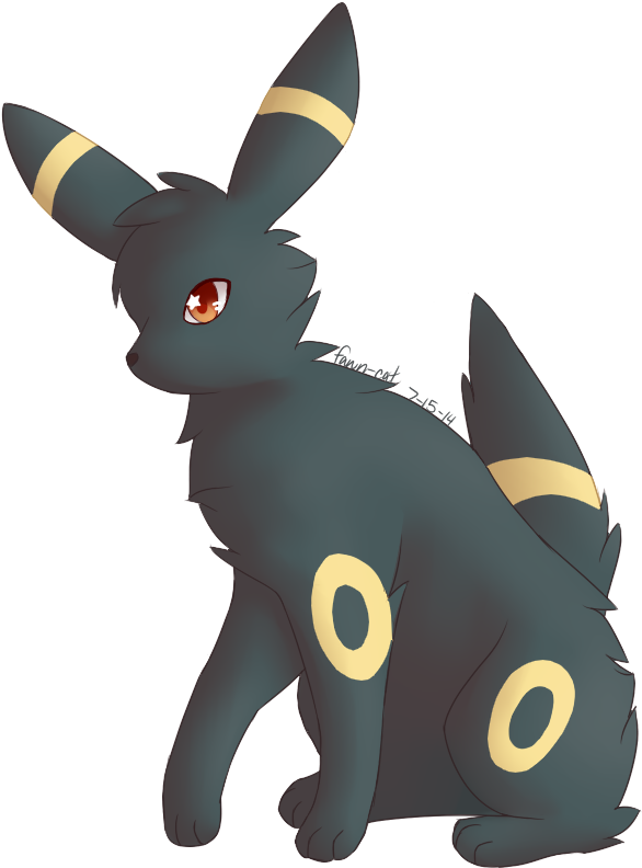Umbreon - Plush (700x850), Png Download