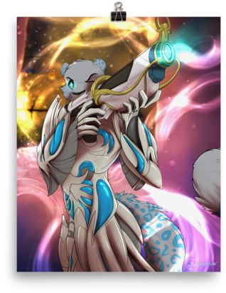 Zepher Warframe Poster - Graphic Design (600x600), Png Download