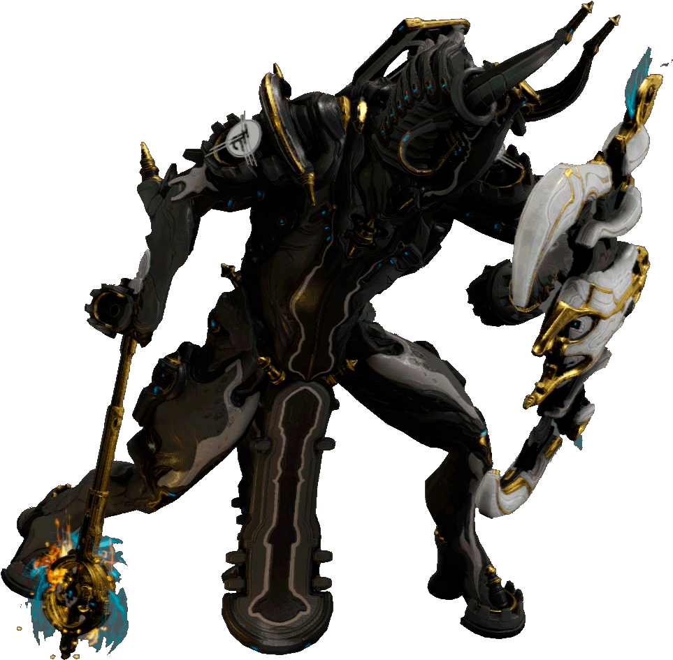 During The Tenno Rebellion In The Ancient Orokin Empire, - Action Figure (1000x1017), Png Download