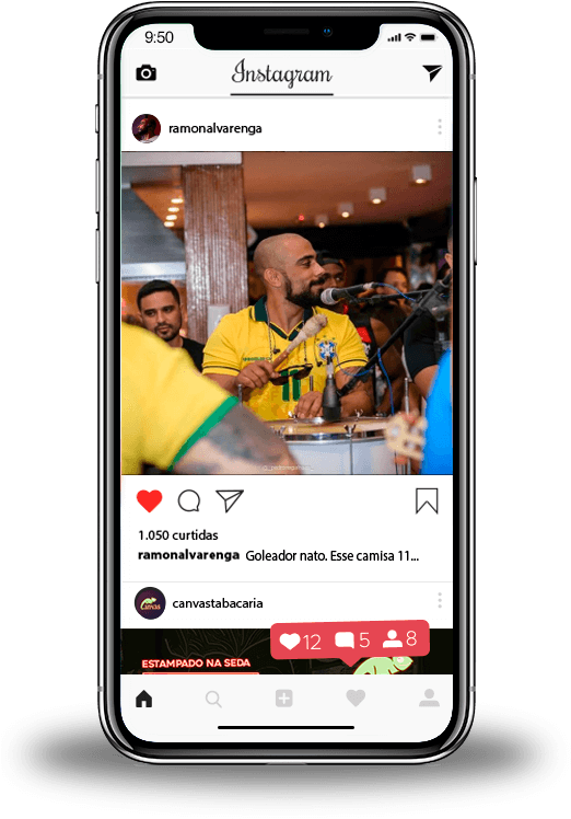 Celular Capa Coach Social - Capa Para Celular Instagram (986x776), Png Download