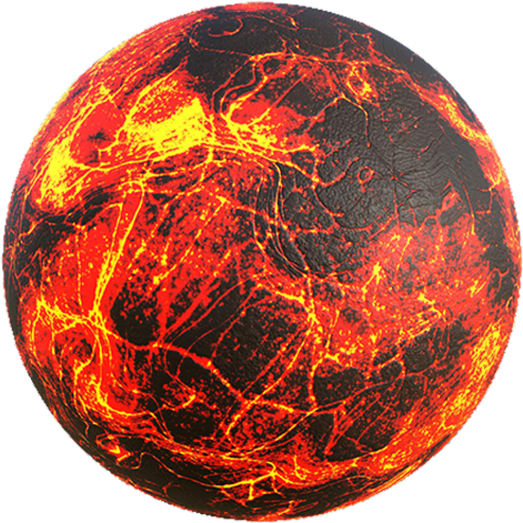 Lava - Sphere (760x760), Png Download