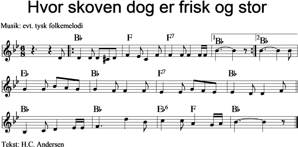 Hvor Skoven Dog Er Frisk Og Stor - Ut Queant Laxis (1024x495), Png Download