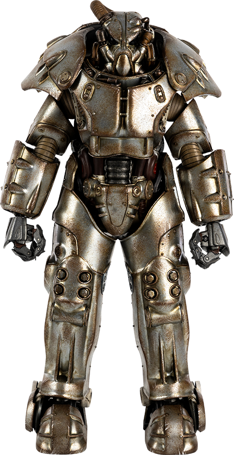Threezero X-01 Power Armor Collectible Figure - X 01 Power Armor Figure (480x933), Png Download