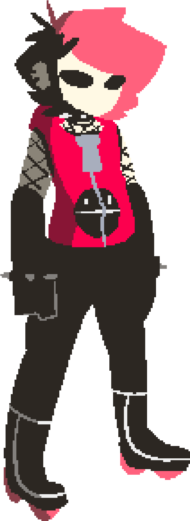 Pixel Spike - Cartoon (917x1771), Png Download