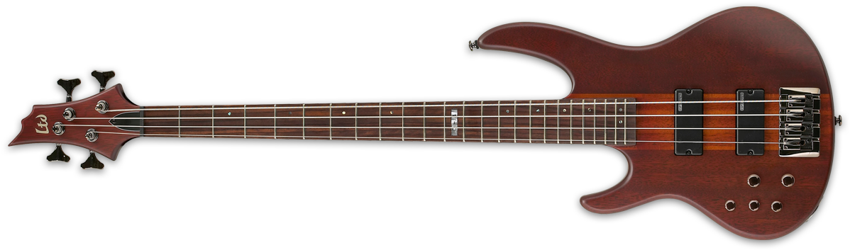 Esp Bass Left Handed (1200x370), Png Download