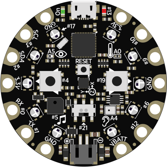 Que Es La Circuit Playground (640x640), Png Download