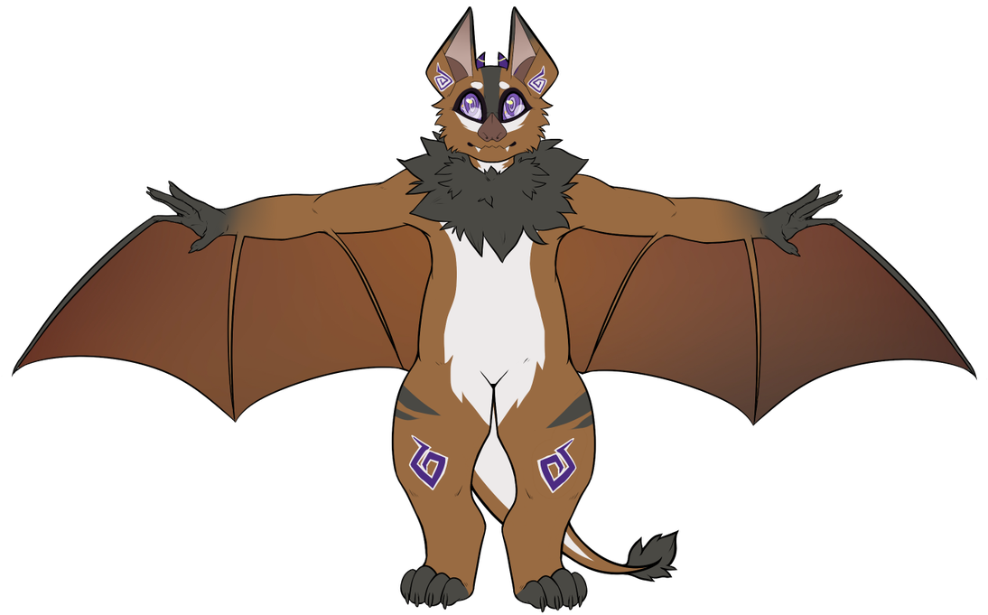 Rinnegan Bat Commissions Open - Bat Spreading Wings (1200x800), Png Download