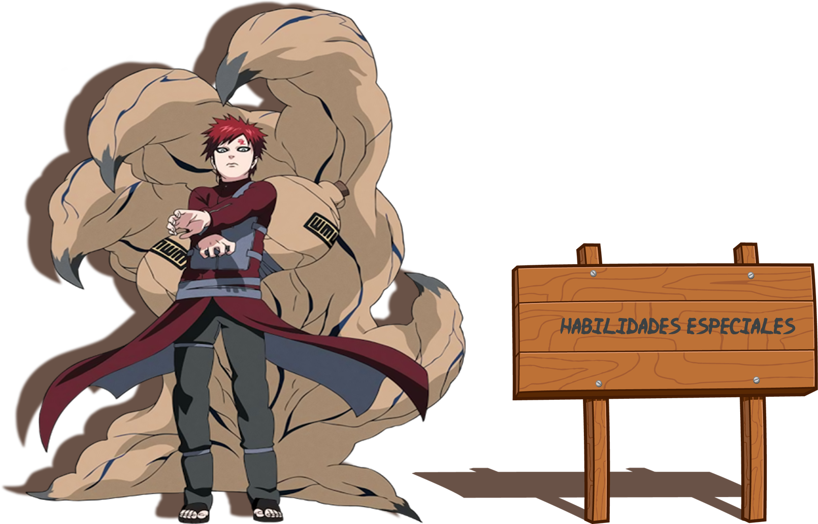 Disponible A Partir De Chunin - Gaara Shippuden (1920x1080), Png Download