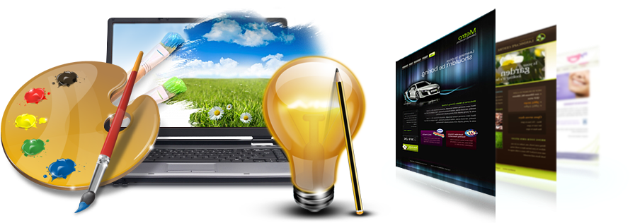 Website Design - Graphic Design (1000x355), Png Download