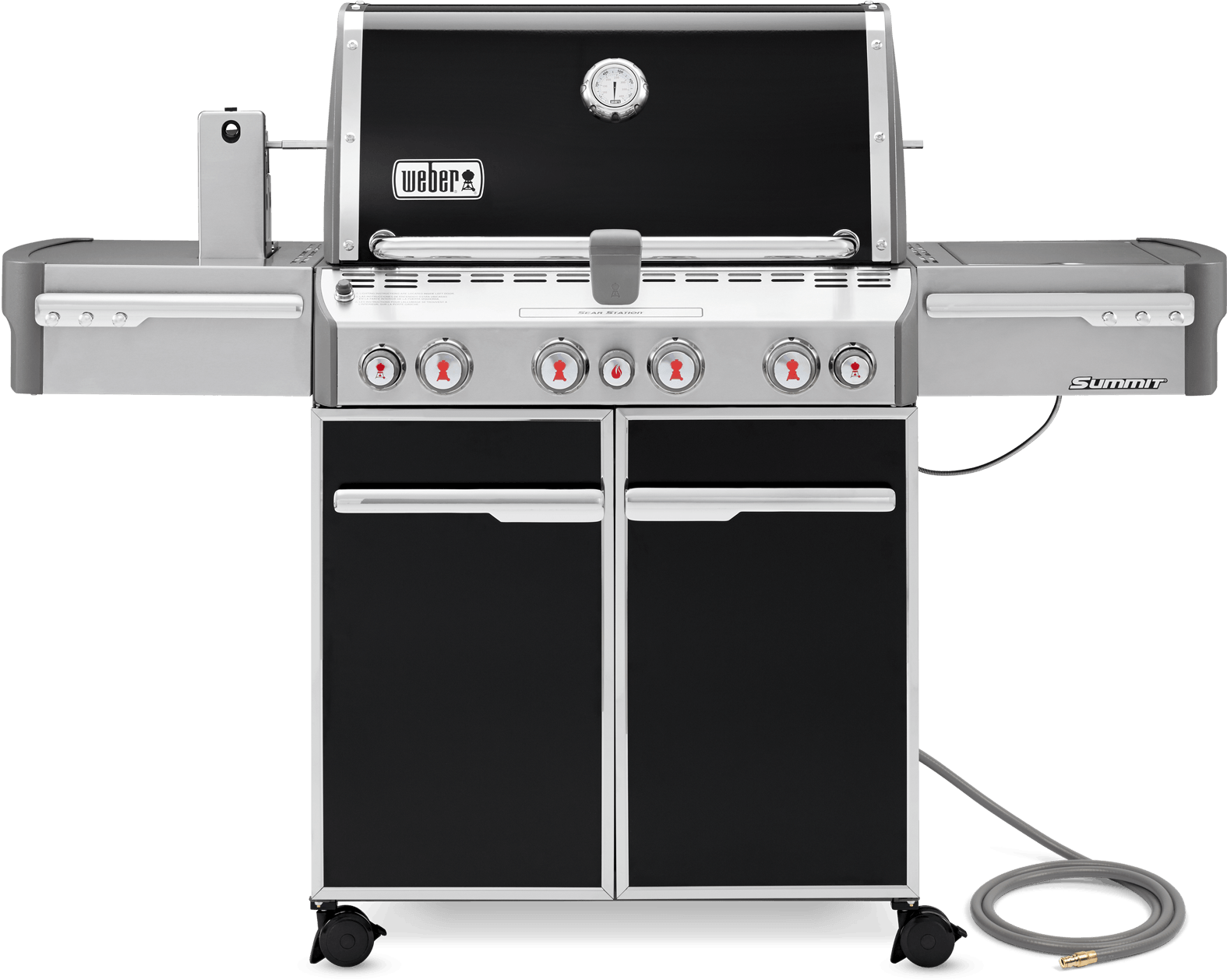 Image For Capacity Demonstration Purposes Only - Weber Gasgrill Summit E 670 (1800x1800), Png Download