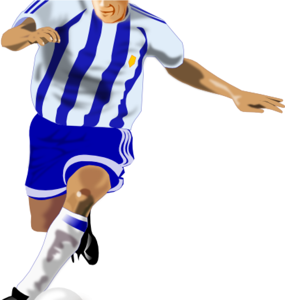Football Player Clipart Cat Clipart Hatenylo - Football Player Clipart Png (1024x1024), Png Download