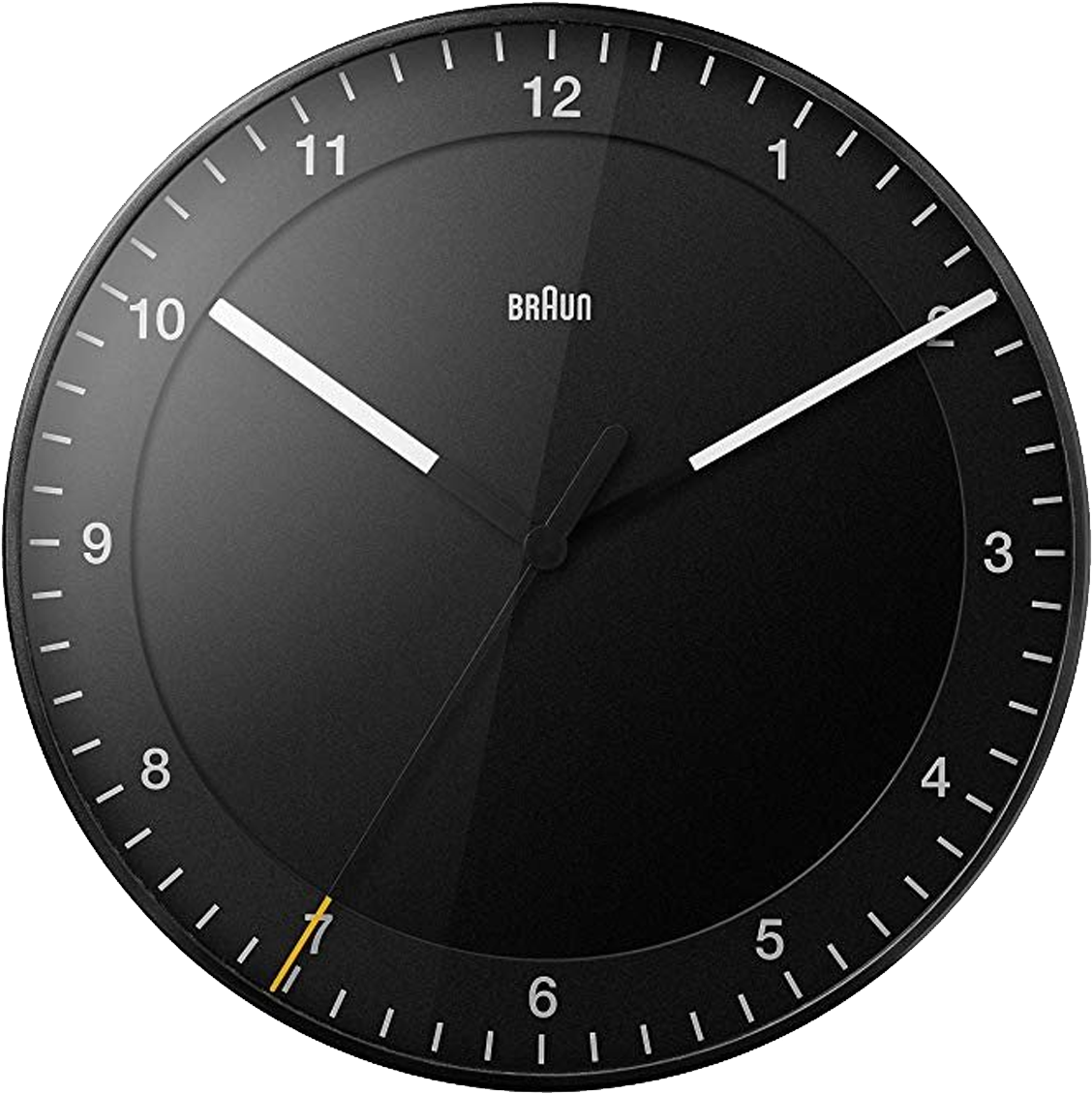 Black Wall Clock - Wall Clocks (2000x2000), Png Download