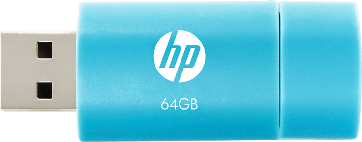 Hp V152w 64gb Pendrive, Kartmy - Hp Pendrive Png (800x800), Png Download