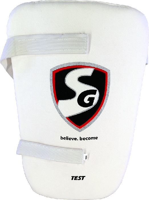 Sg Test Cricket Batting Thigh Guard - Emblem (523x700), Png Download