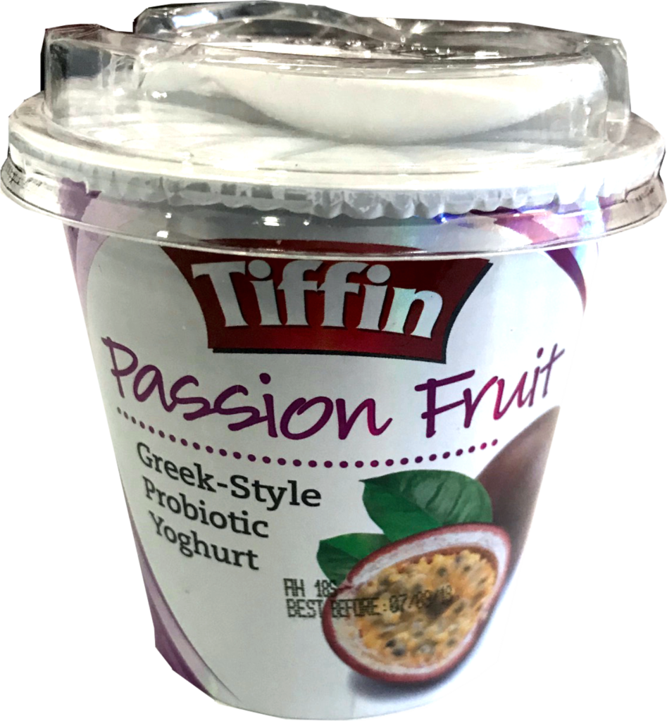 Tiffin F/yoghurt Passionfruit - Soy Ice Cream (947x1024), Png Download