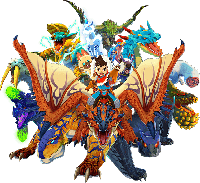 Monster Hunter Stories Mobile (646x589), Png Download