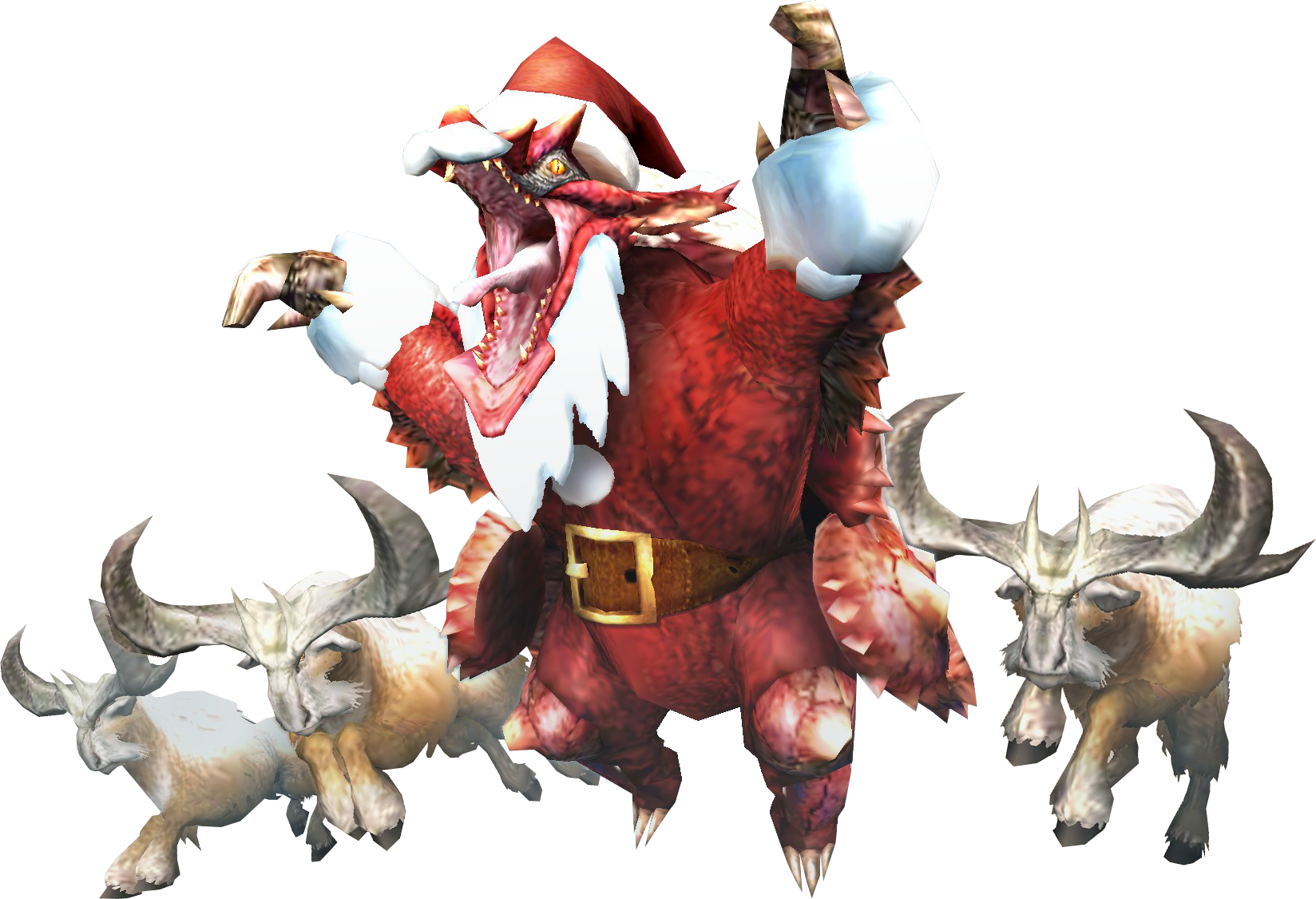 Merry Christmas R/monsterhunter - Hope Everyone Had A Merry Christmas (1648x1126), Png Download
