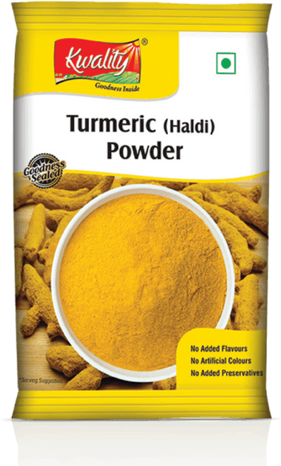Kwality Turmeric Powder - Whole Grain (700x700), Png Download