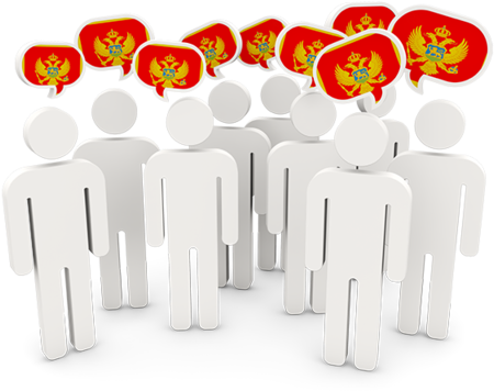 Montenegro Flag Clipart Png - Hong Kong People Icon (640x480), Png Download