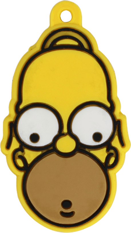 Capa Chave Homer Simpson - Homer Simpson (1000x1000), Png Download