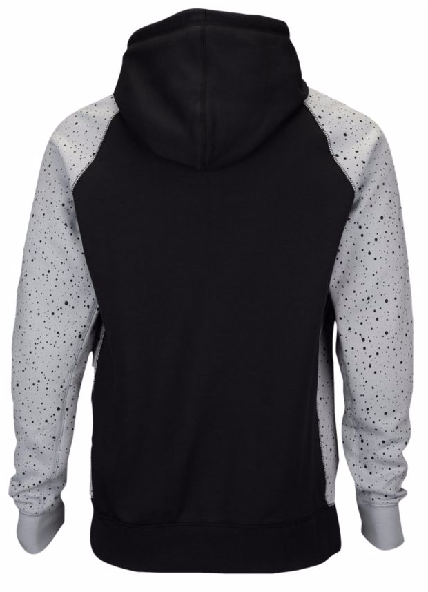 Jordan Retro 4 Speckle Pullover Hoodie - Hoodie (1008x856), Png Download