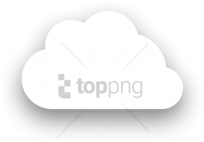 Free Png White Cloud Symbol Png Png Image With Transparent - Illustration (850x680), Png Download