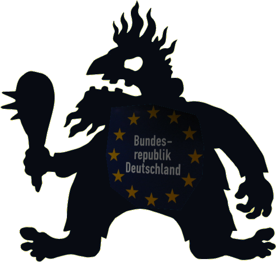 German Troll - Copyright Troll (640x640), Png Download