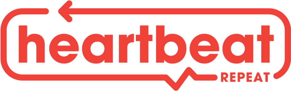 Heartbeatlogo - Graphic Design (1000x373), Png Download