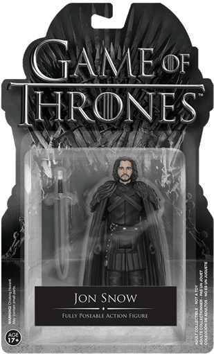 Game Of Thrones - Game Of Thrones Ghost Figure (600x600), Png Download