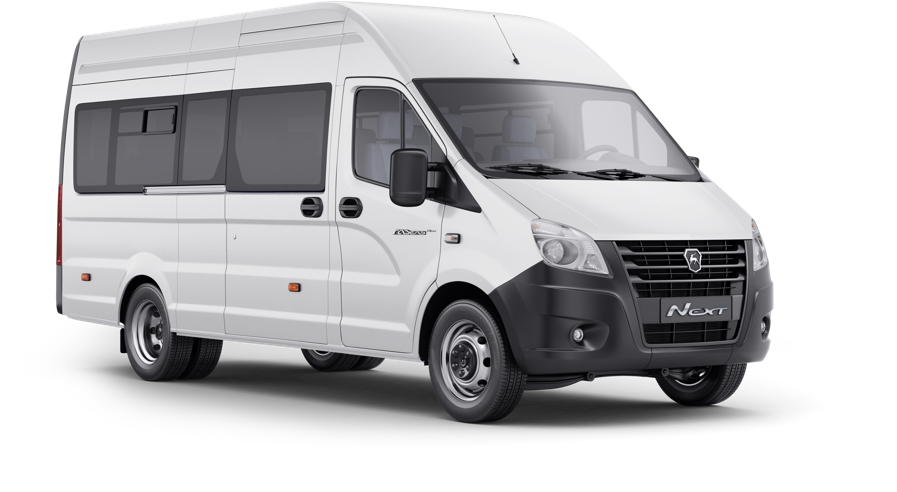 Gazelle Next Van - Minibus Png (1000x623), Png Download