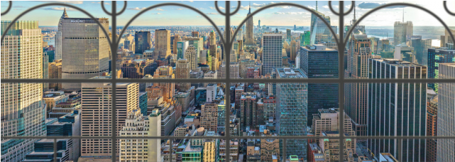 New York City Window - Biggest Puzzle New York (640x640), Png Download