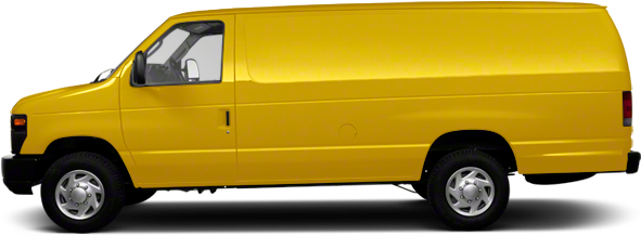 Cc 2012frd002a 640 By - 2003 White Ford Econoline E250 Van (640x480), Png Download
