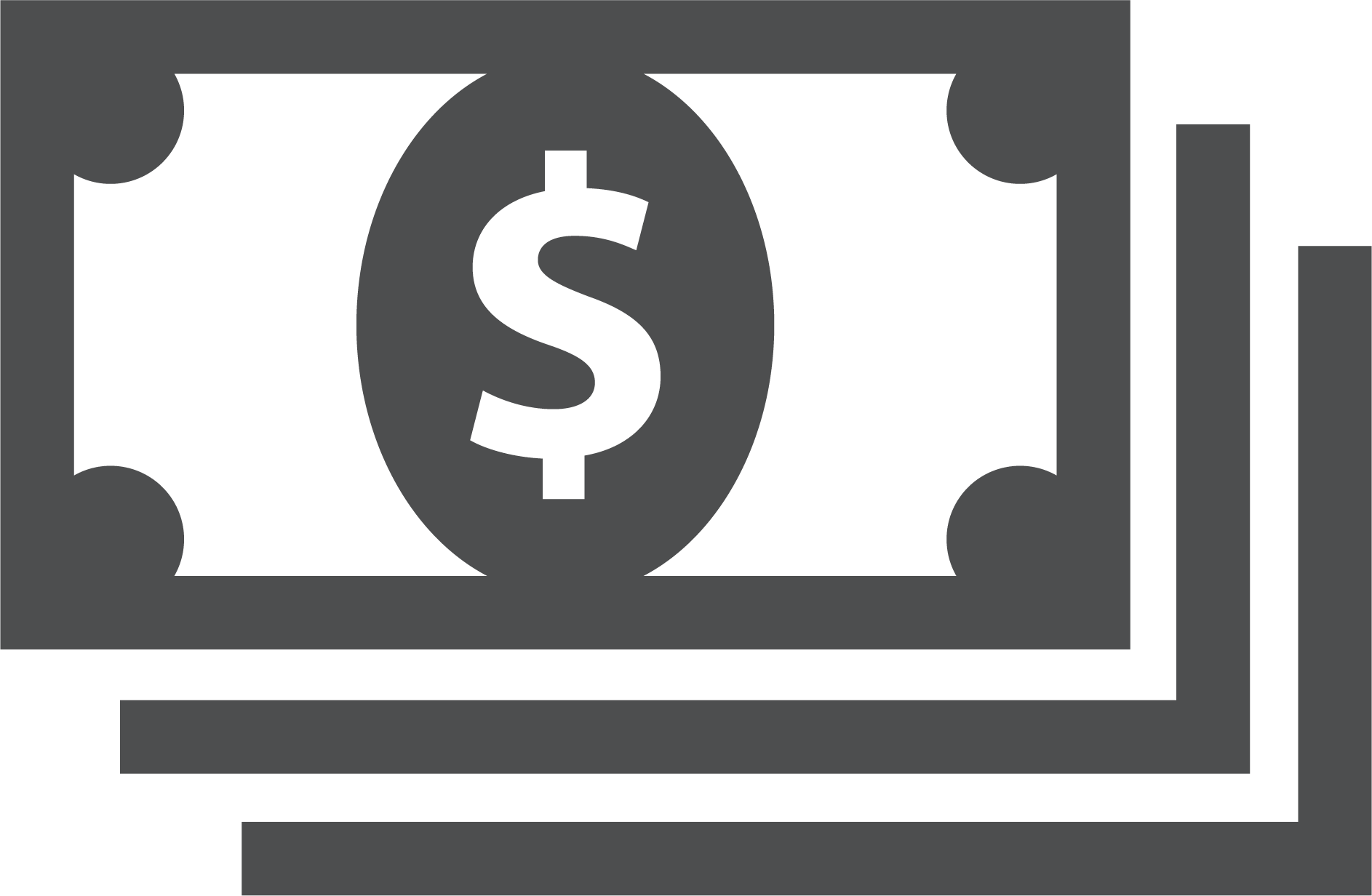 Want $20 - Money Icon (1886x1232), Png Download