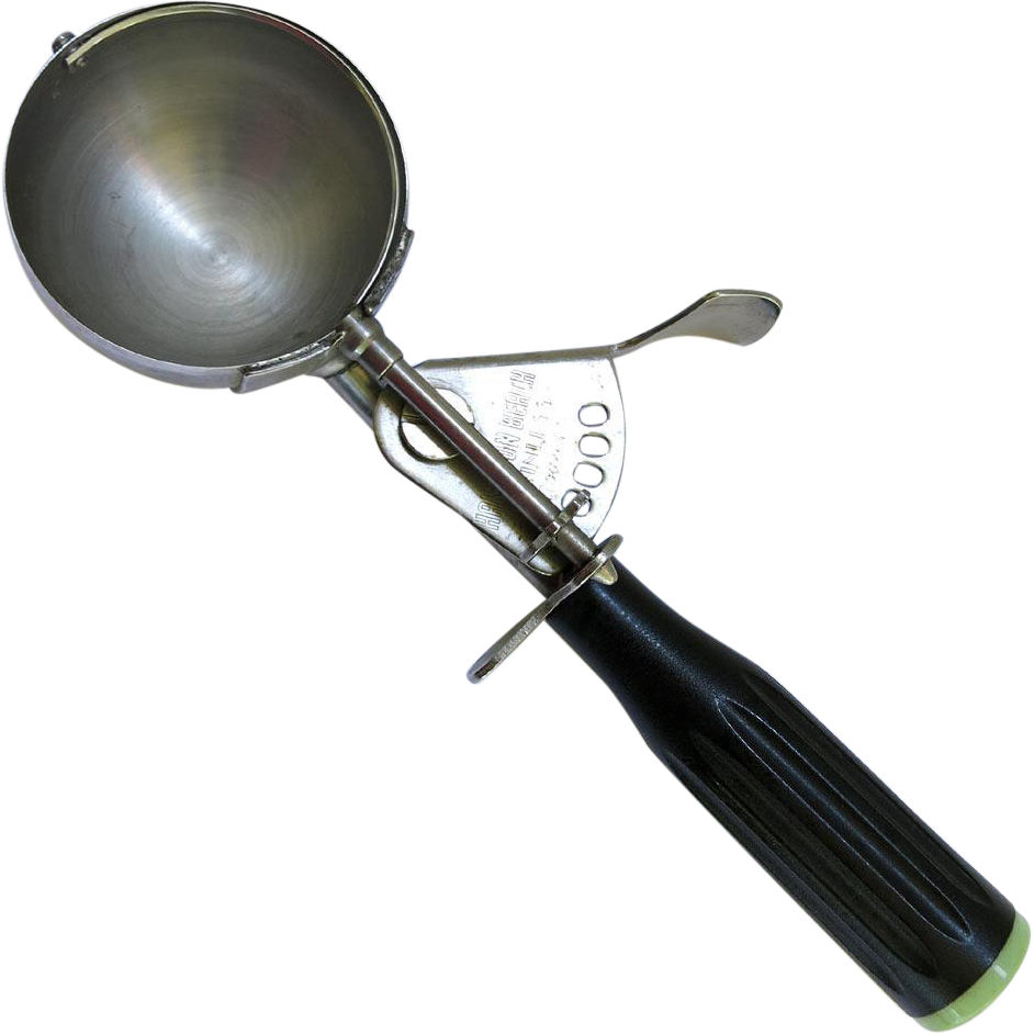 Hamilton Beach Model 65 Ice Cream Scoop Vintage Size - Ice Cream Scoop Transparent Background (942x942), Png Download