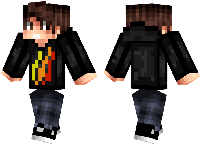 Prestonplayz Fan - Minecraft Skins Boy Jacket (716x514), Png Download