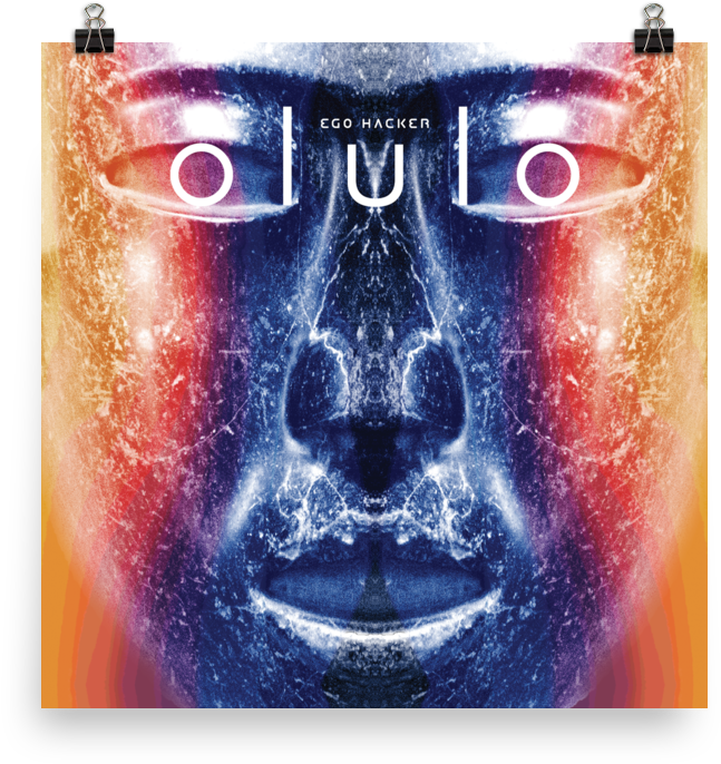 Ego Hacker Poster - Modern Art (1000x1000), Png Download