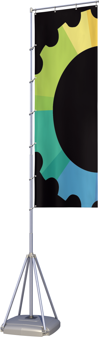 Giant Flag Banner Printfactory - Banner (917x1167), Png Download