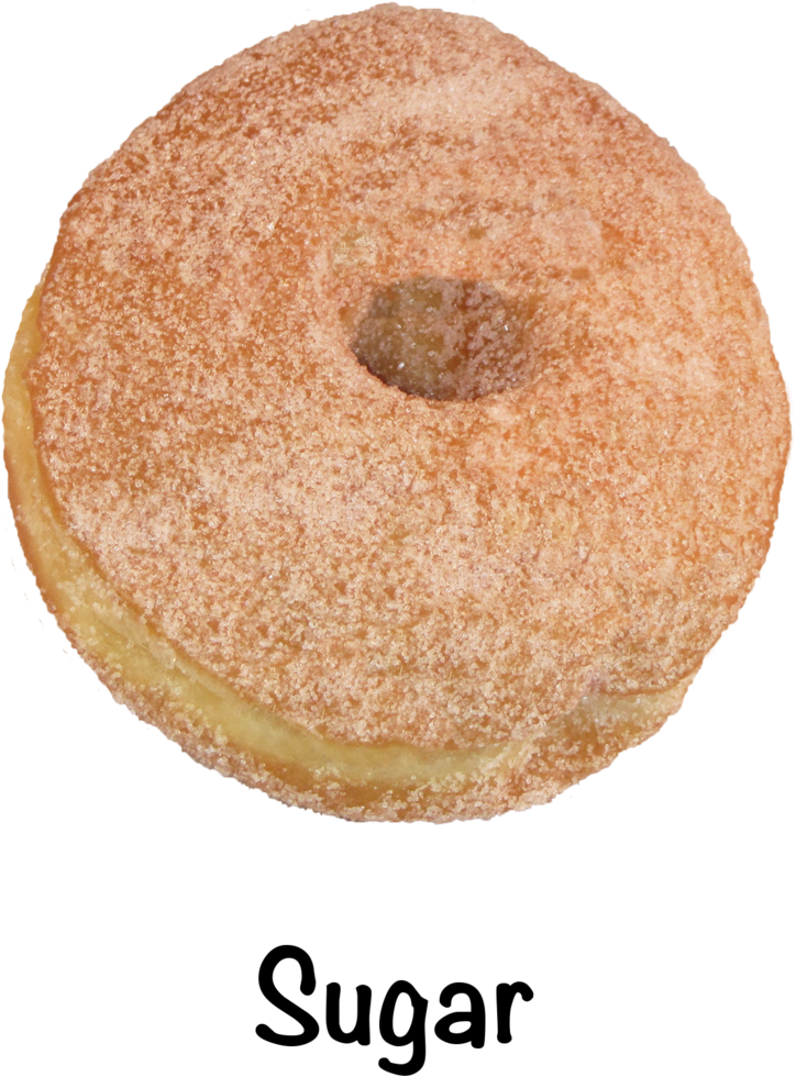Sugar Png - Bagel (1000x1106), Png Download