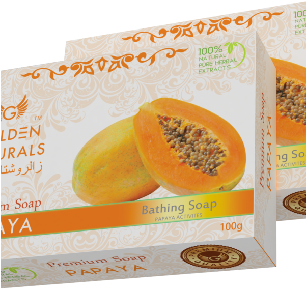 Golden Naturals Papaya - Papaya (600x600), Png Download