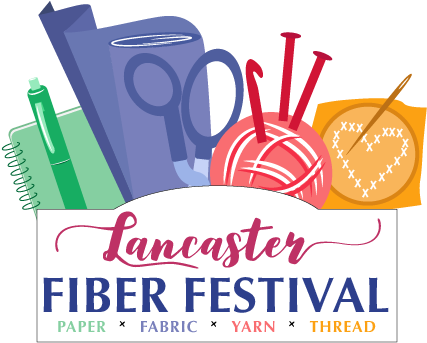 2019 Lancaster Fiber Festival - Graphic Design (850x367), Png Download