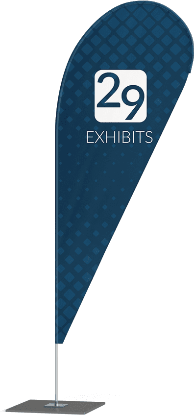 Teardrop Flag Banner - Banner (900x900), Png Download