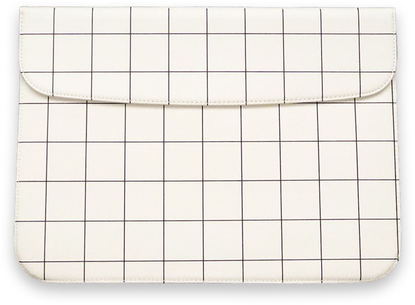 White Grid Laptop Sleeve - Tile (1535x1535), Png Download