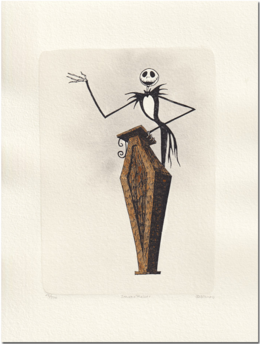 The Nightmare Before Christmas, Jack Skellington, Limited - Sketch (676x676), Png Download