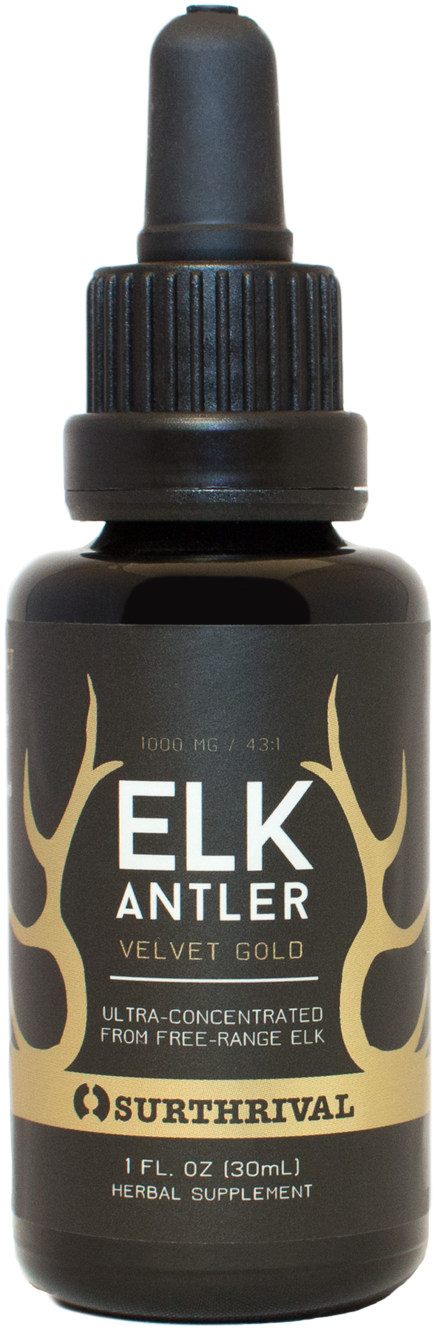 Elk Antler Velvet-gold - Surthrival Elk Antler (2048x2048), Png Download