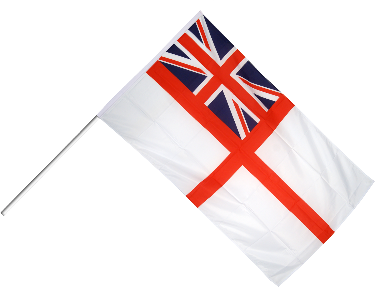 Bugreat Britain British Navy Ensign Stick Flags At - Flag (1500x1124), Png Download