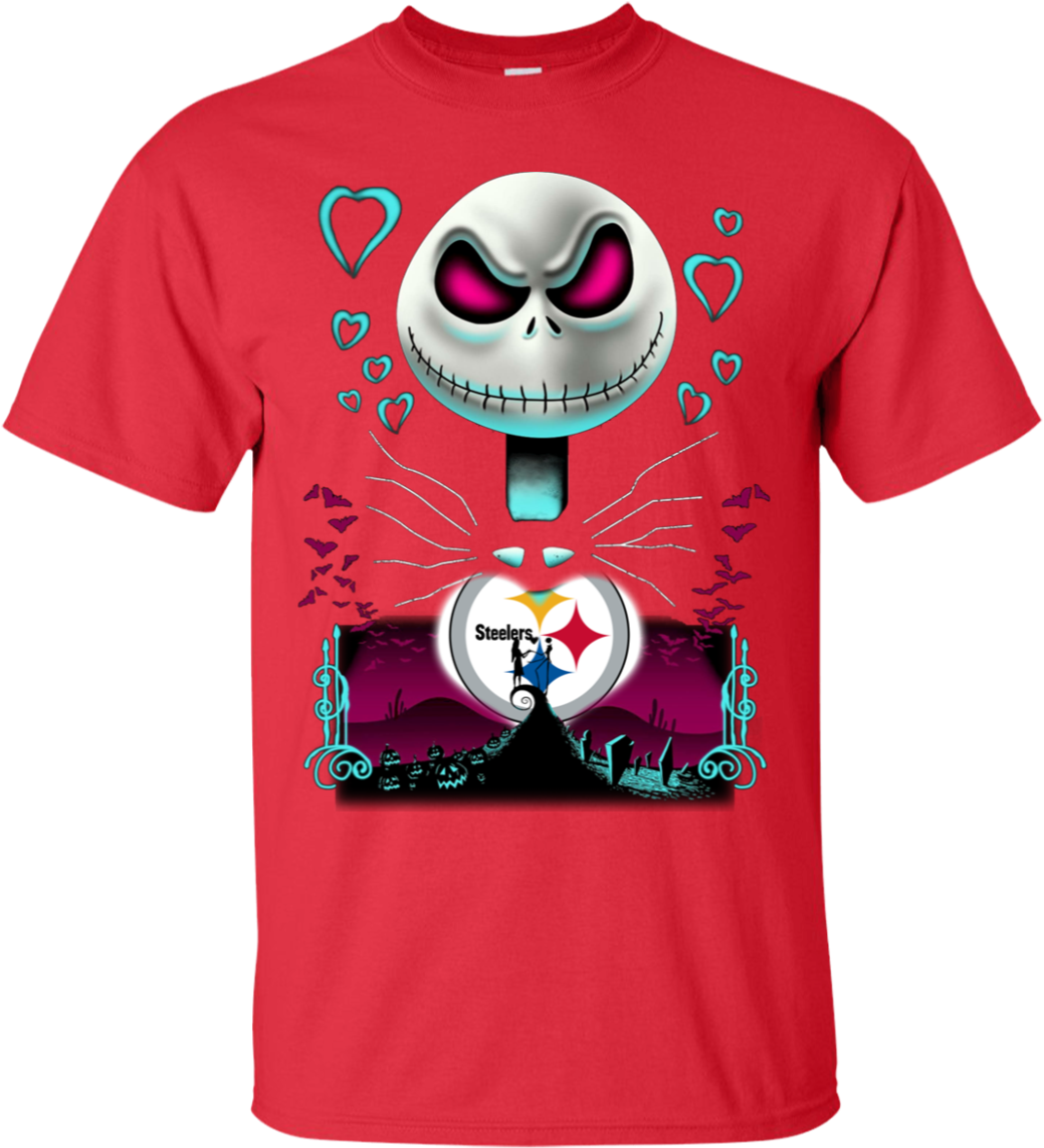 Get Here Disney Nightmare Before Christmas Jack Love - Washington Capitals T Shirt (1155x1155), Png Download