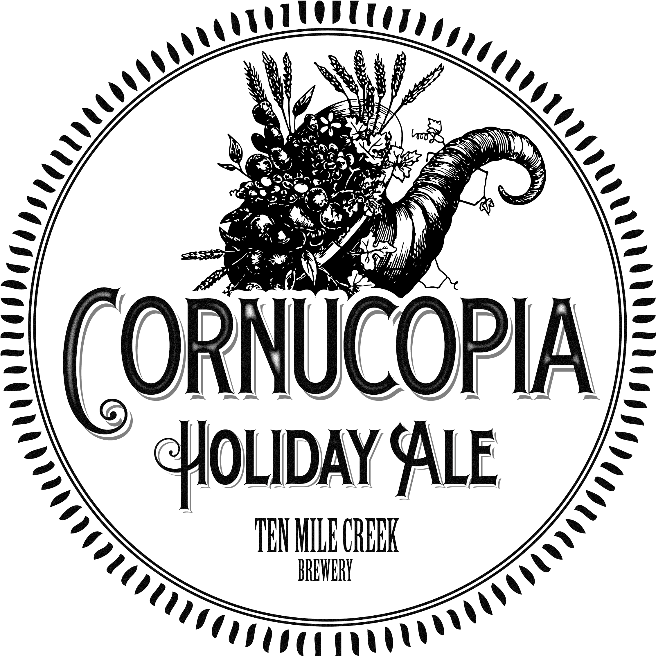 Cornucopia Holiday Ale - Graphic Design (2550x2550), Png Download