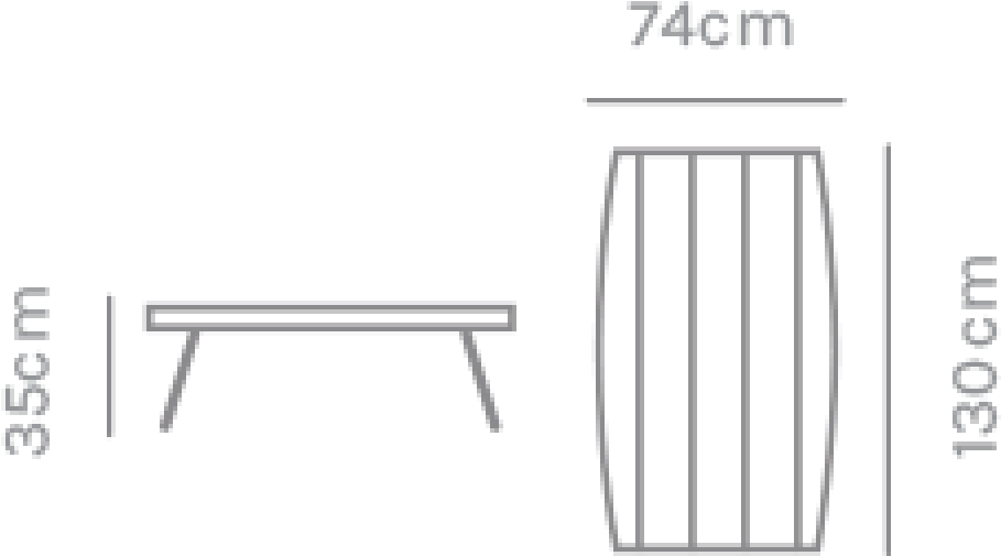 Kettler Cora Coffee Table Dimensions - Coffee Table (1200x1200), Png Download