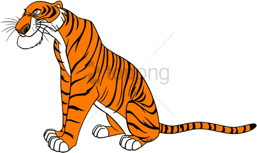 Free Png Download Sher Khan Jungle Book Png Images - Shere Khan Coloring Pages (850x506), Png Download